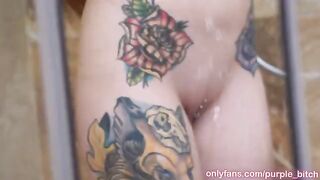 Guy fucked his stepsister in the shower stall