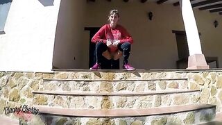 The epic compilation of girls with full bladders pissing outside - MyDirtyHobby